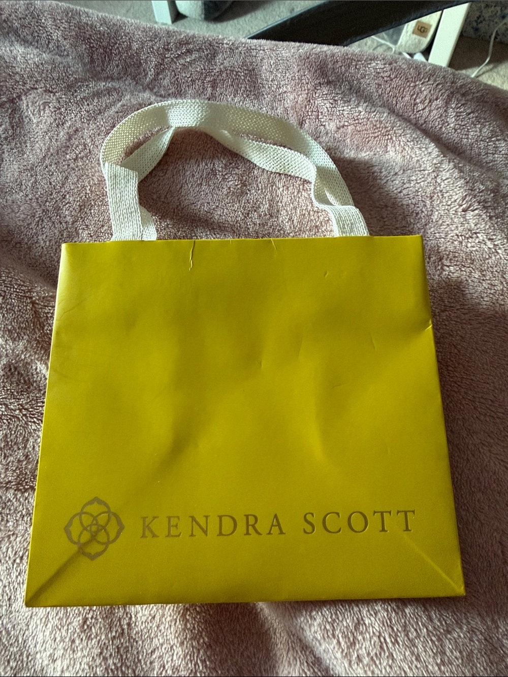 Kendra Scott Yellow Bag